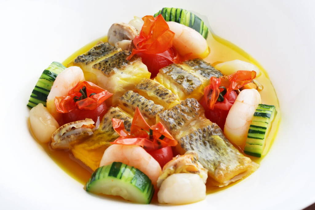 「魚介のブイヤベース風」